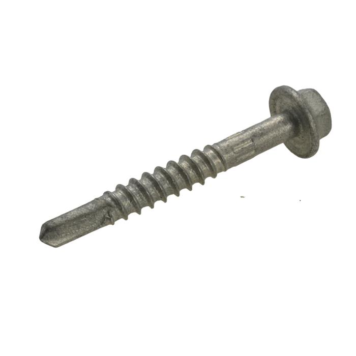 Qty 200 Hex Metal Self Drilling 14g 10 X 42mm Galvanised Screw Tek Roofing Ebay 4317