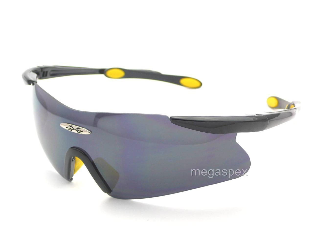 XLoop Wrap Sports Sunglasses Large Mens Running Hiking Tennis Cycling