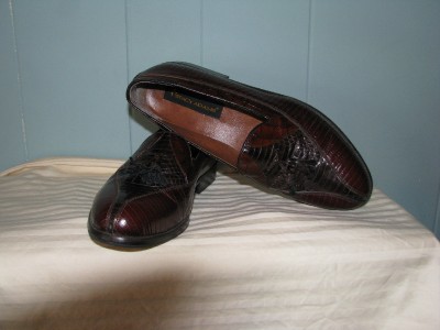Stacy Adams Boys Dress Shoes on Stacy Adams Genuine Snake Mens Dress Shoes  Size 9 1 2 Medium Perfect