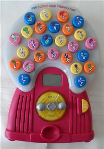 VTECH BUBBLE GUM PHONICS FUN TOY, Teaches phonics, music, spelling and