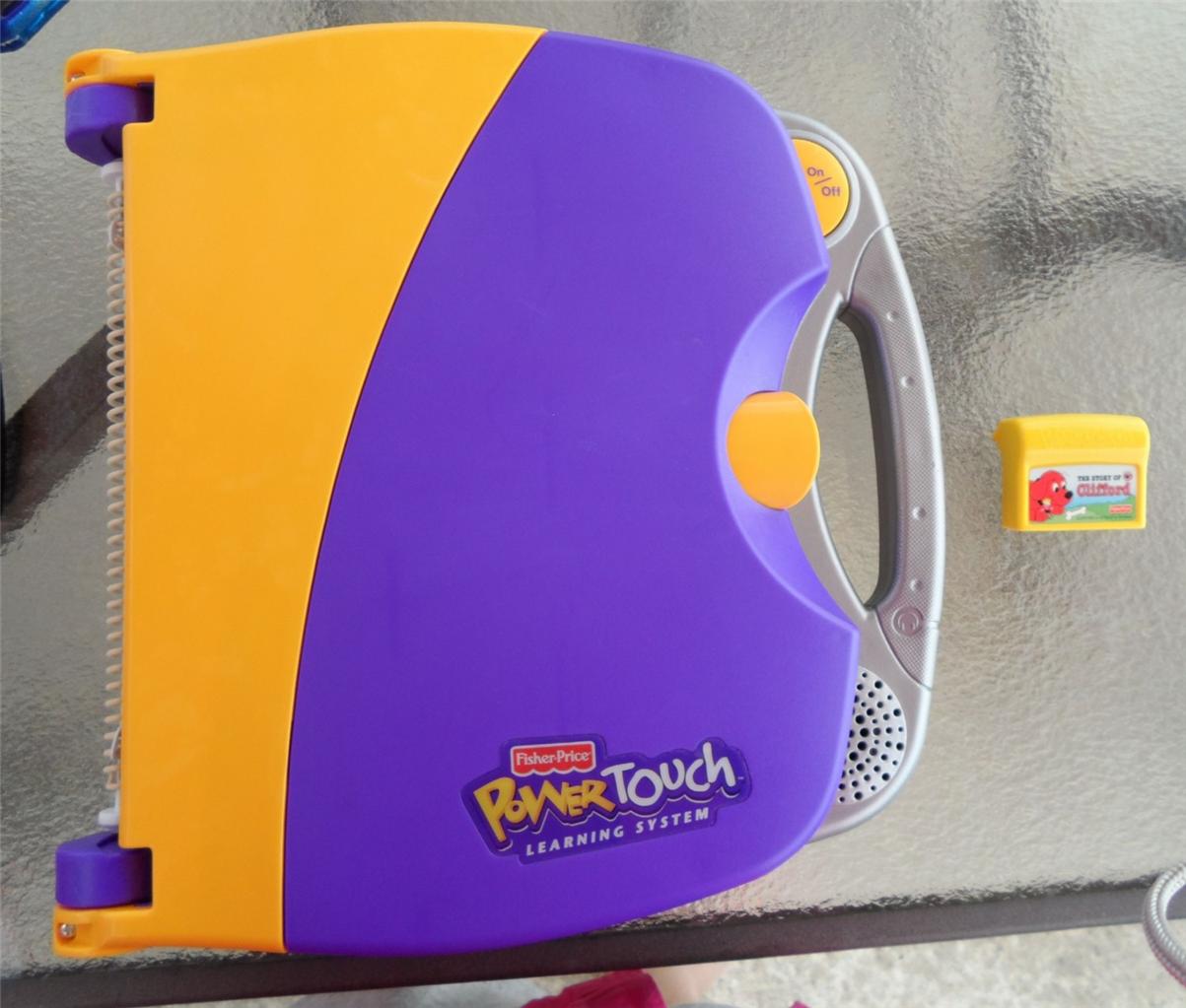 FisherPrice Power Touch learning system, Clifford book and cartridge