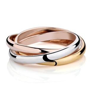 Russian Wedding Ring Rose Gold White Gold Promise Rings Cheap ...