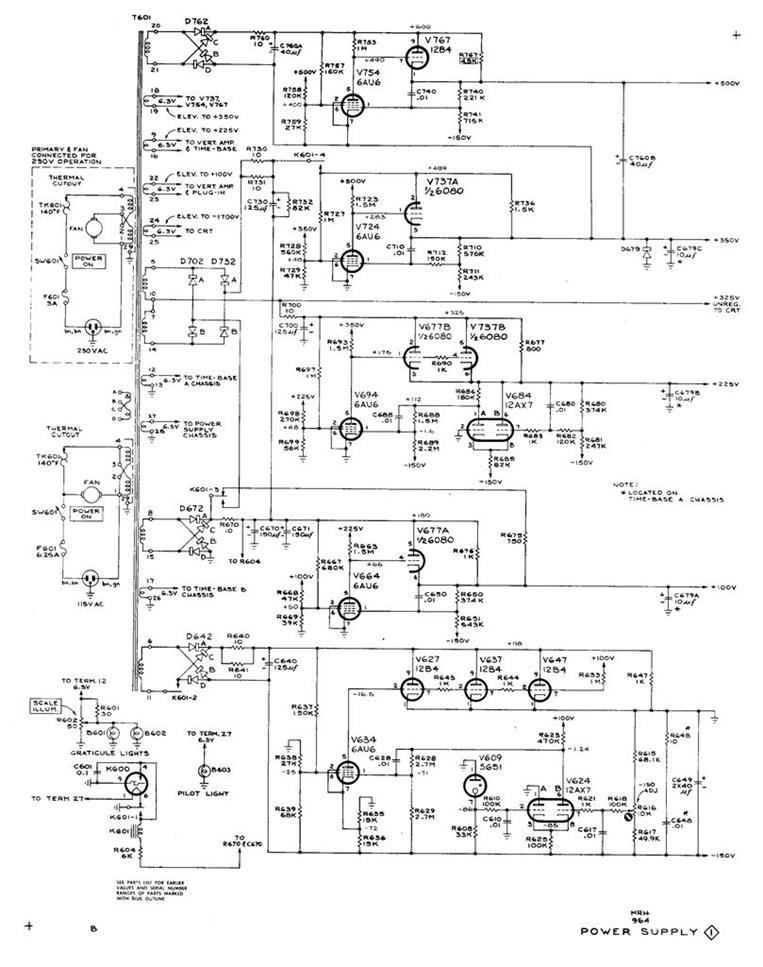 TEKTRONIX 531 535 545 FILAMENT TRANSFORMER 120140 GUITAR TUBE AMP