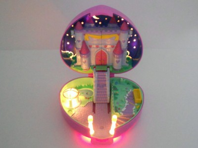 polly pocket starlight castle playset