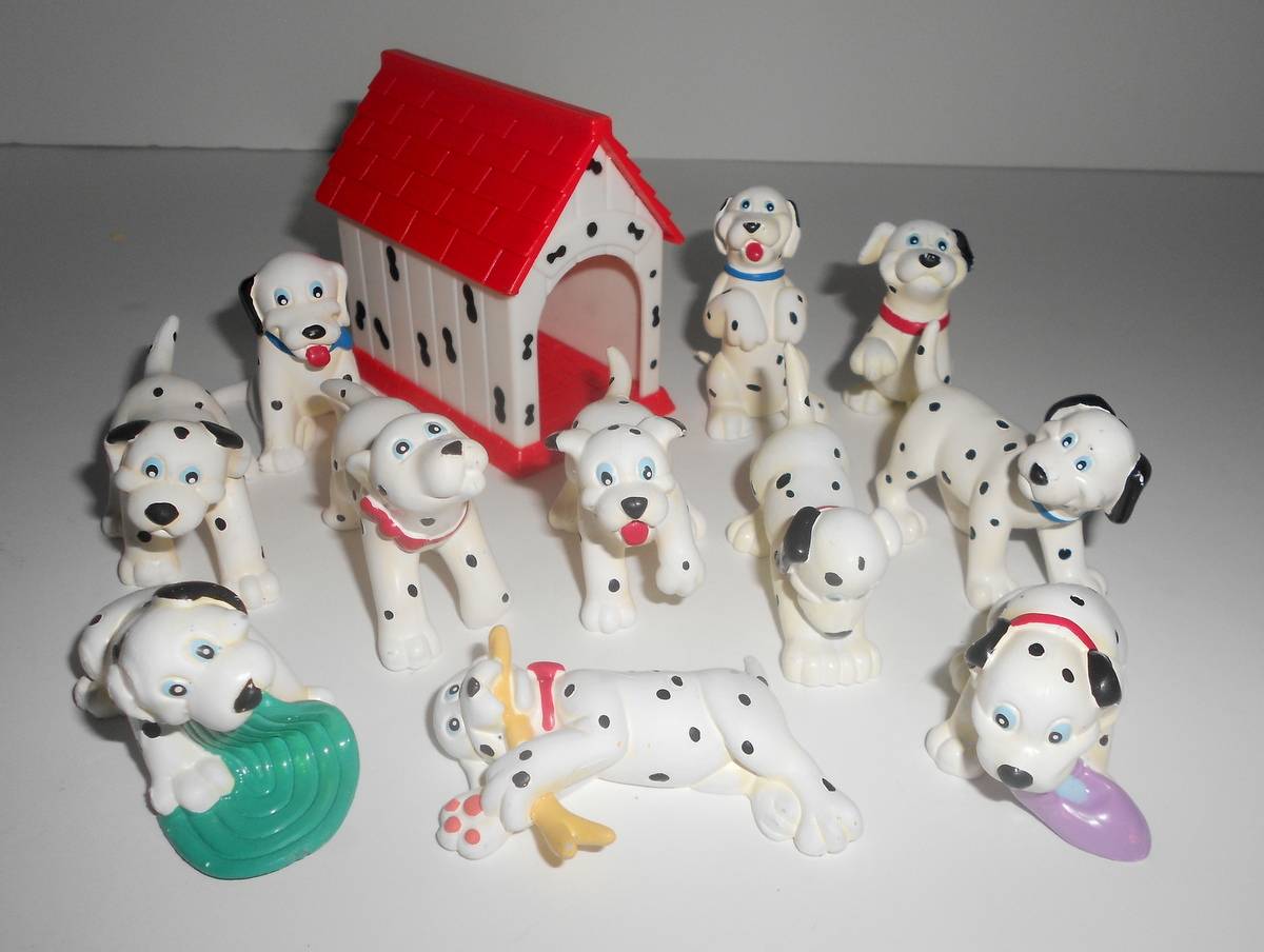 101 dalmatians figure set