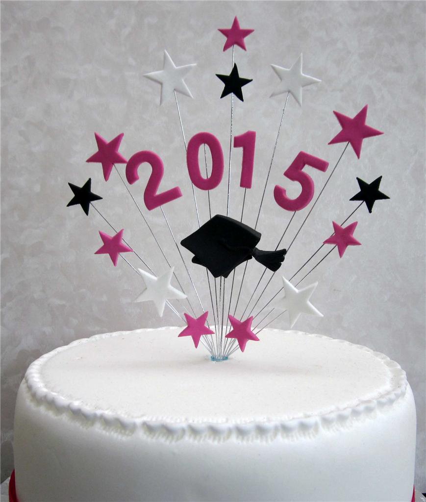 2015 Graduation Cake Topper Ideal for A 20cm Cake eBay