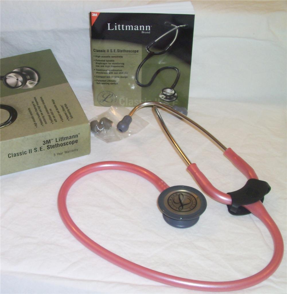 3M Littmann Classic II SE Stethoscope PEARLPINK 2817 eBay