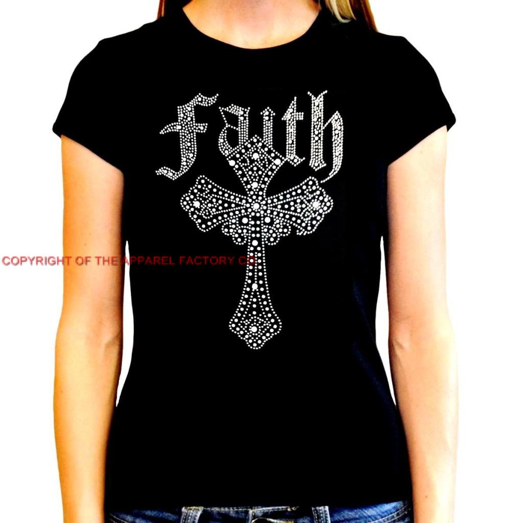 faith t shirt with cross