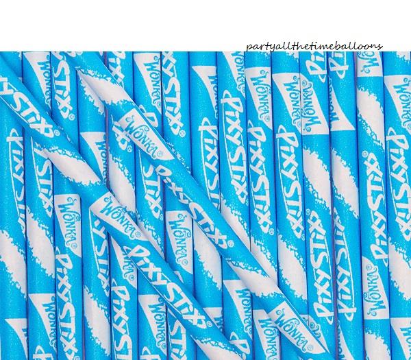50 WONKA PIXY STIX PIXIE Sticks SUGAR STRAWS CANDY CHOOSE COLOR Free