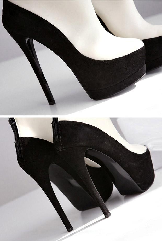 platform pump boots