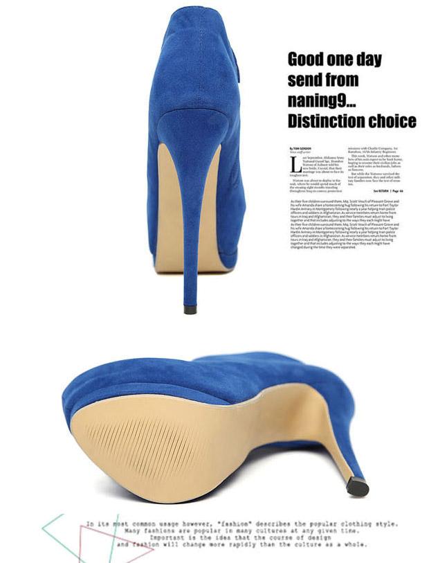 platform pump boots