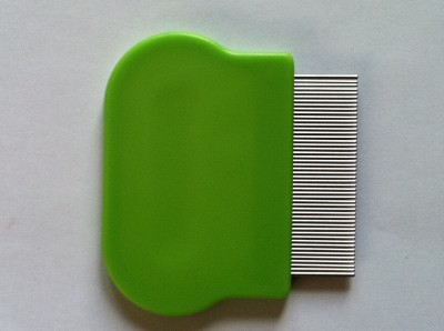Fine Tooth Metal Head Lice Comb Removes Itc