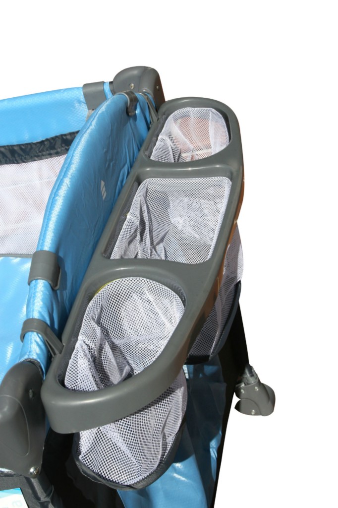 New All in one deluxe BABY PORTABLE TRAVEL COT PORTACOT PLAYPEN 2012 model