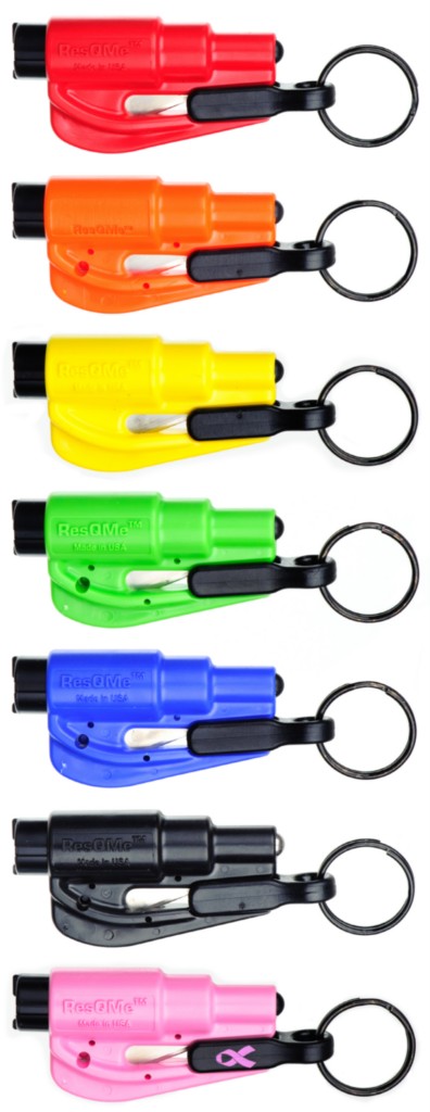 Resqme Escape Tool seatbelt cutter glass breaker ...