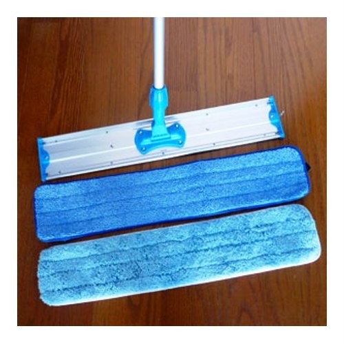 36 inch Mop Kit Mop Frame, Telescopic pole, Microfiber Wet and Dry