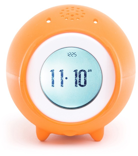 Tocky Touch Rolling Alarm Clock MP3 Personalize Messages Orange Kiwi