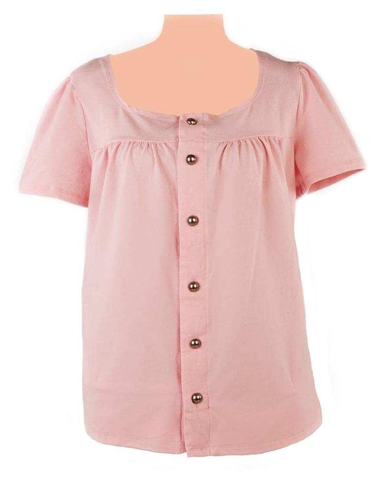 Postop Top Lesa Short Sleeve Shirt for Breast Cancer & Augmentation Patients eBay