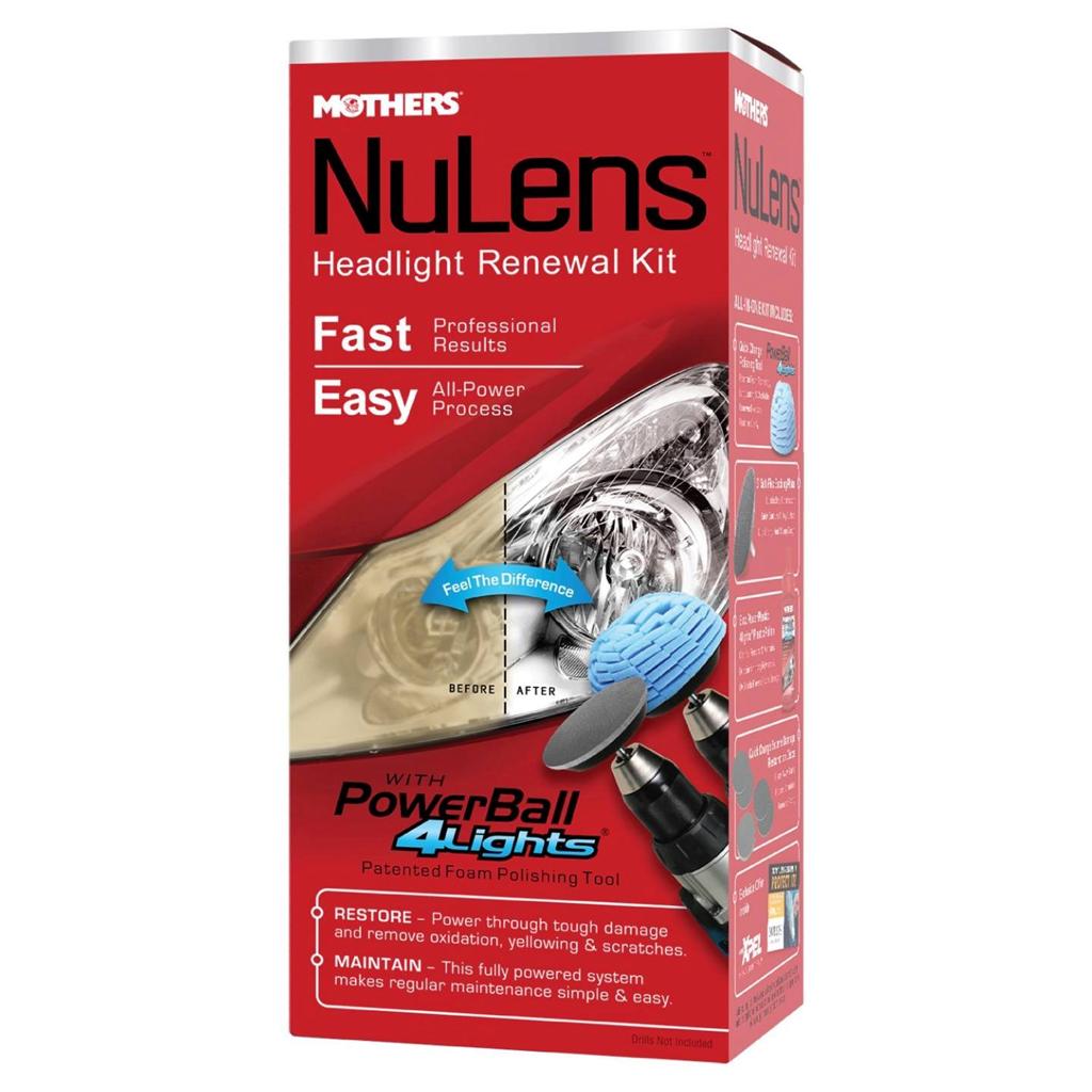 MOTHERS 7251 NuLens Headlight All in One Renewal and Restoration Kit