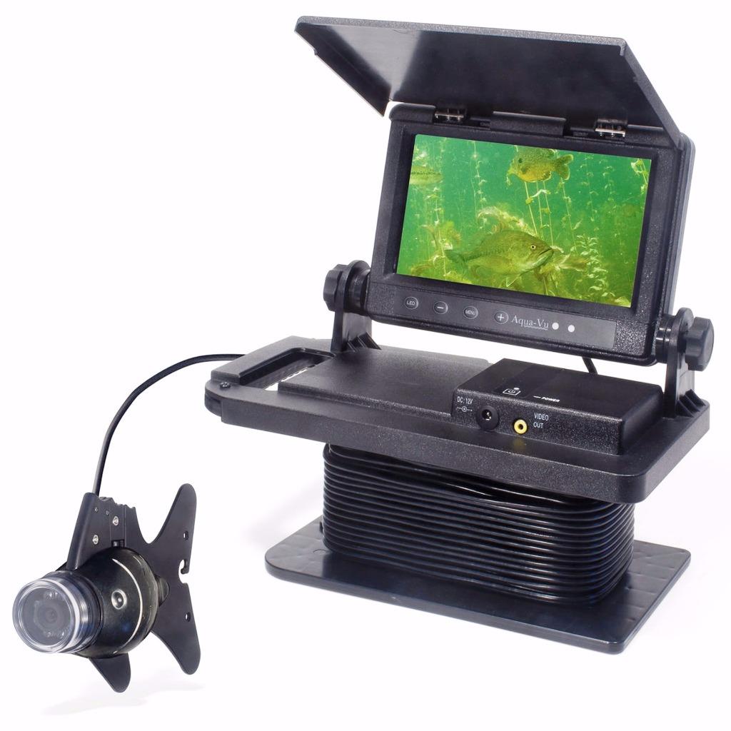AquaVu AV715c Underwater Fishing Camera 7" Color LCD Screen and 50