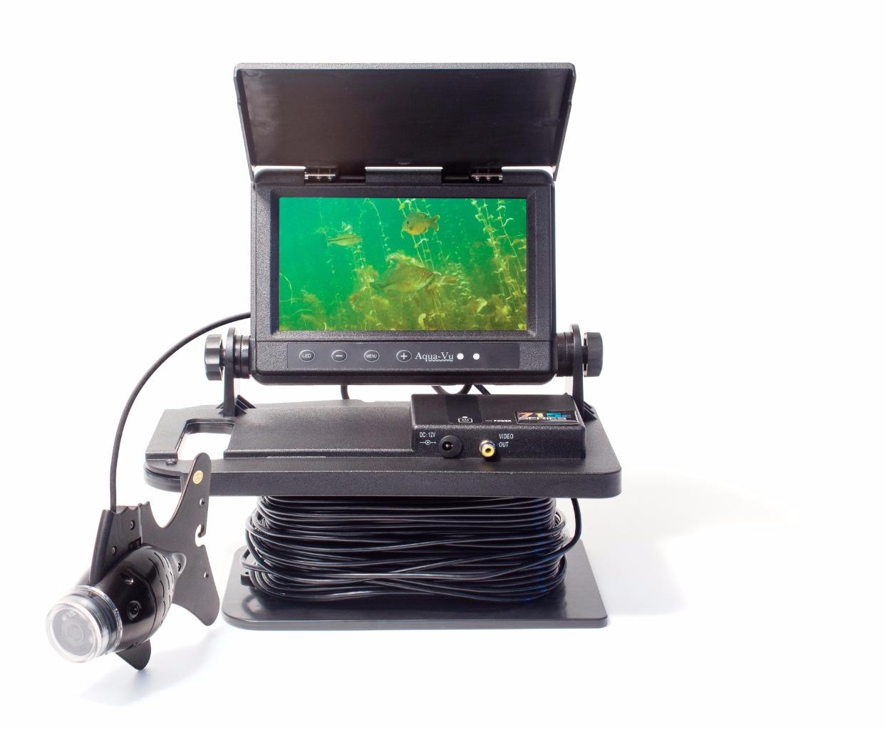 AquaVu AV715c Underwater Fishing Camera 7" Color LCD Screen and 50