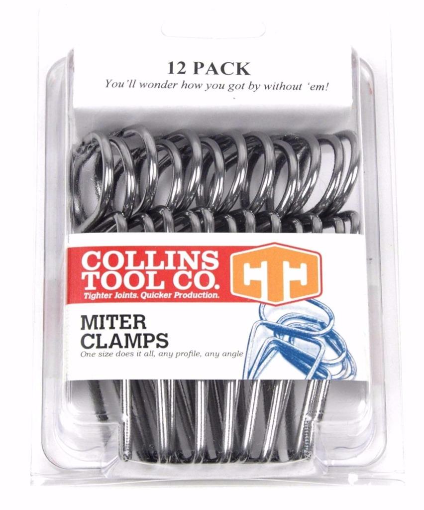 Collins Tool Miter Spring Clamps Woodworking Framing Corners Clamps (12