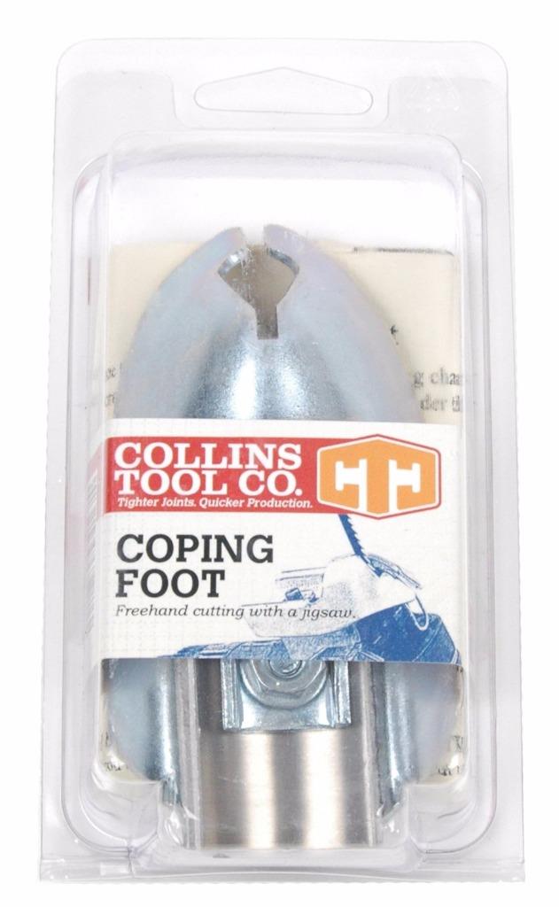 Collins Tool Steel Coping Foot for Jig Saws Woodworking and Framing