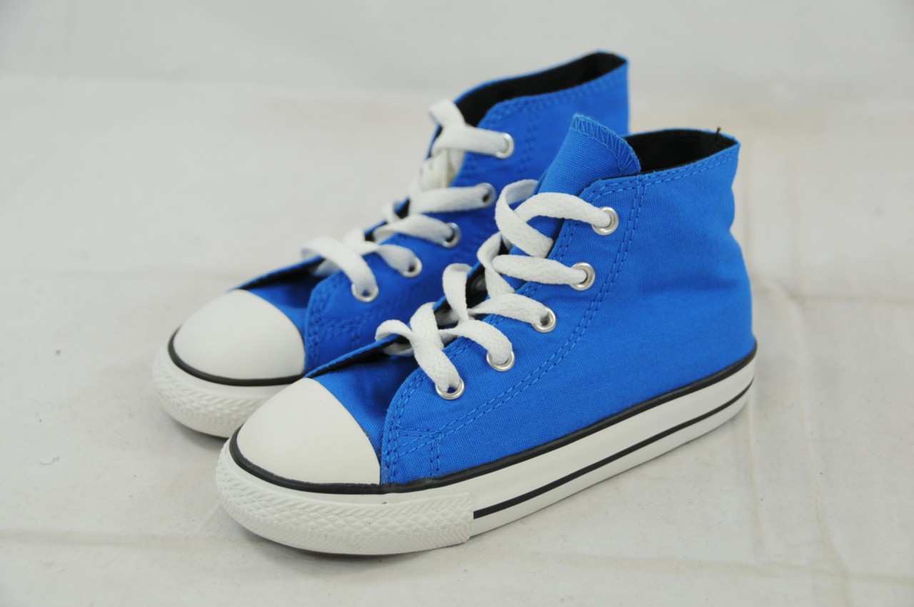 CONVERSE CHUCK TAYLOR ALL STAR HIGH TOP KIDS BABY BLUE WHITE 708944F