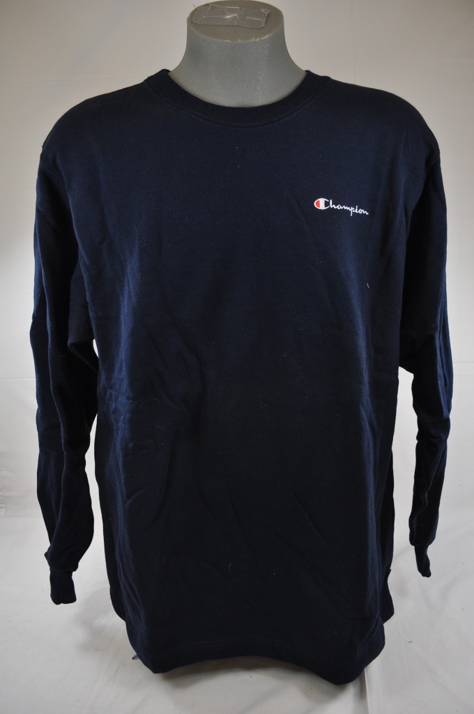 champion navy blue long sleeve
