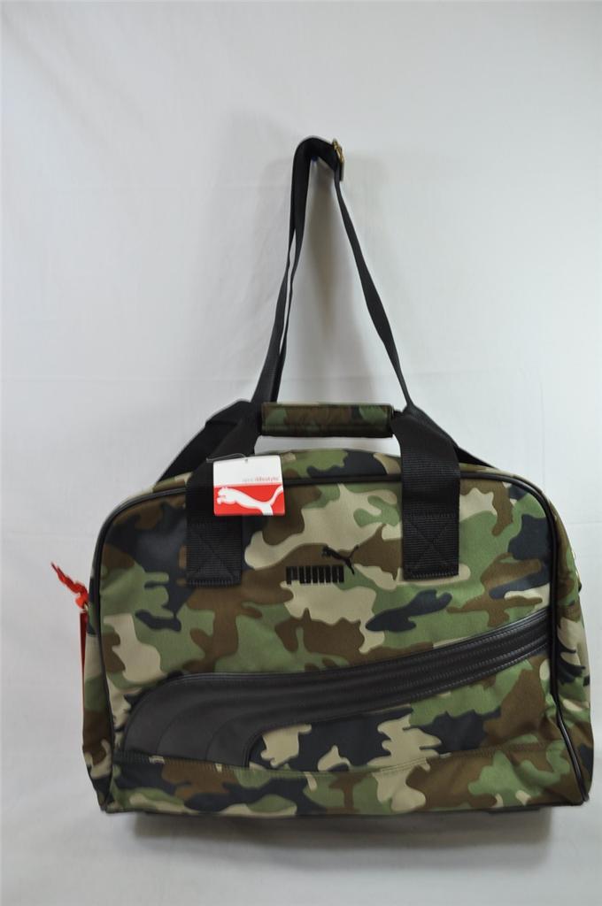 puma camo bag