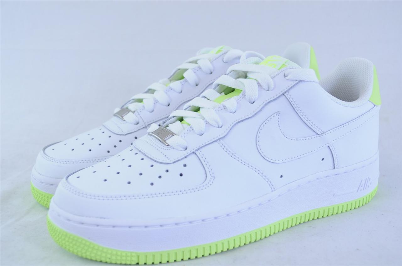 nike air force 1 volt green