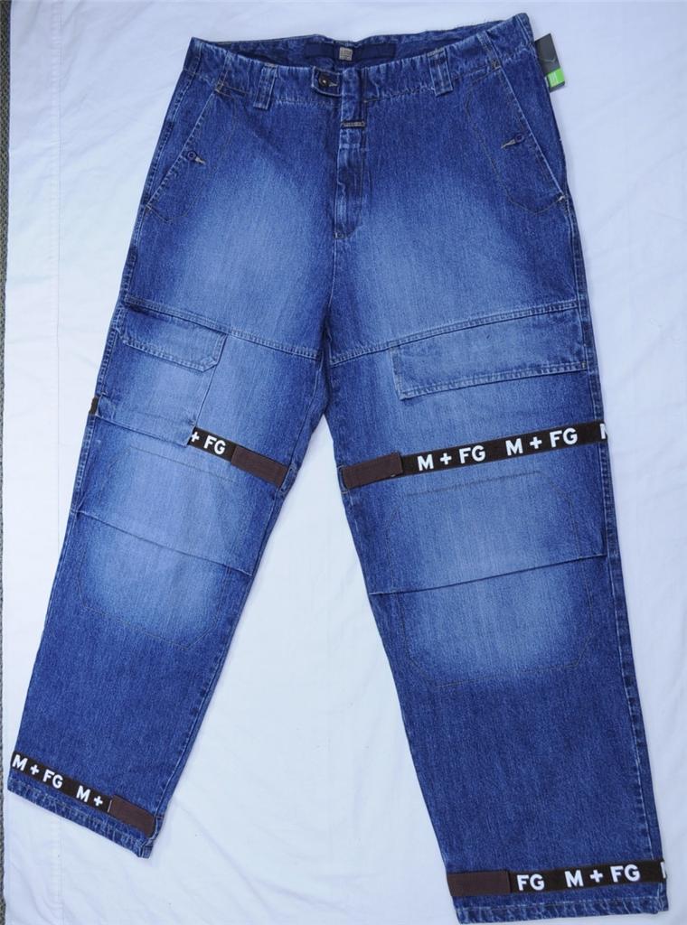 marithé et françois girbaud shuttle tape baggy jeans