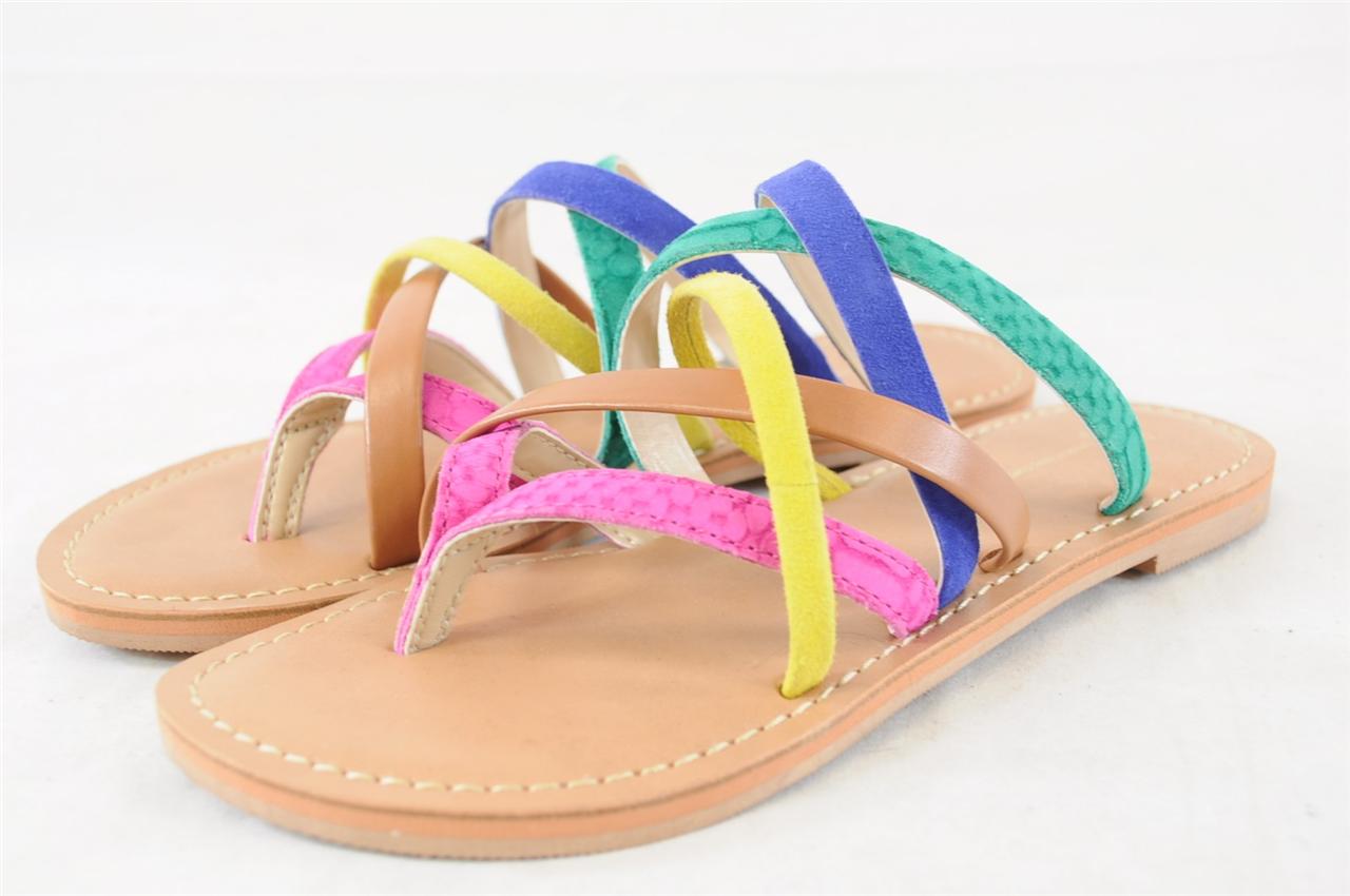 City Classified Micky Hot Pink Neon Flip-Flop Thong Sandals - $13.00