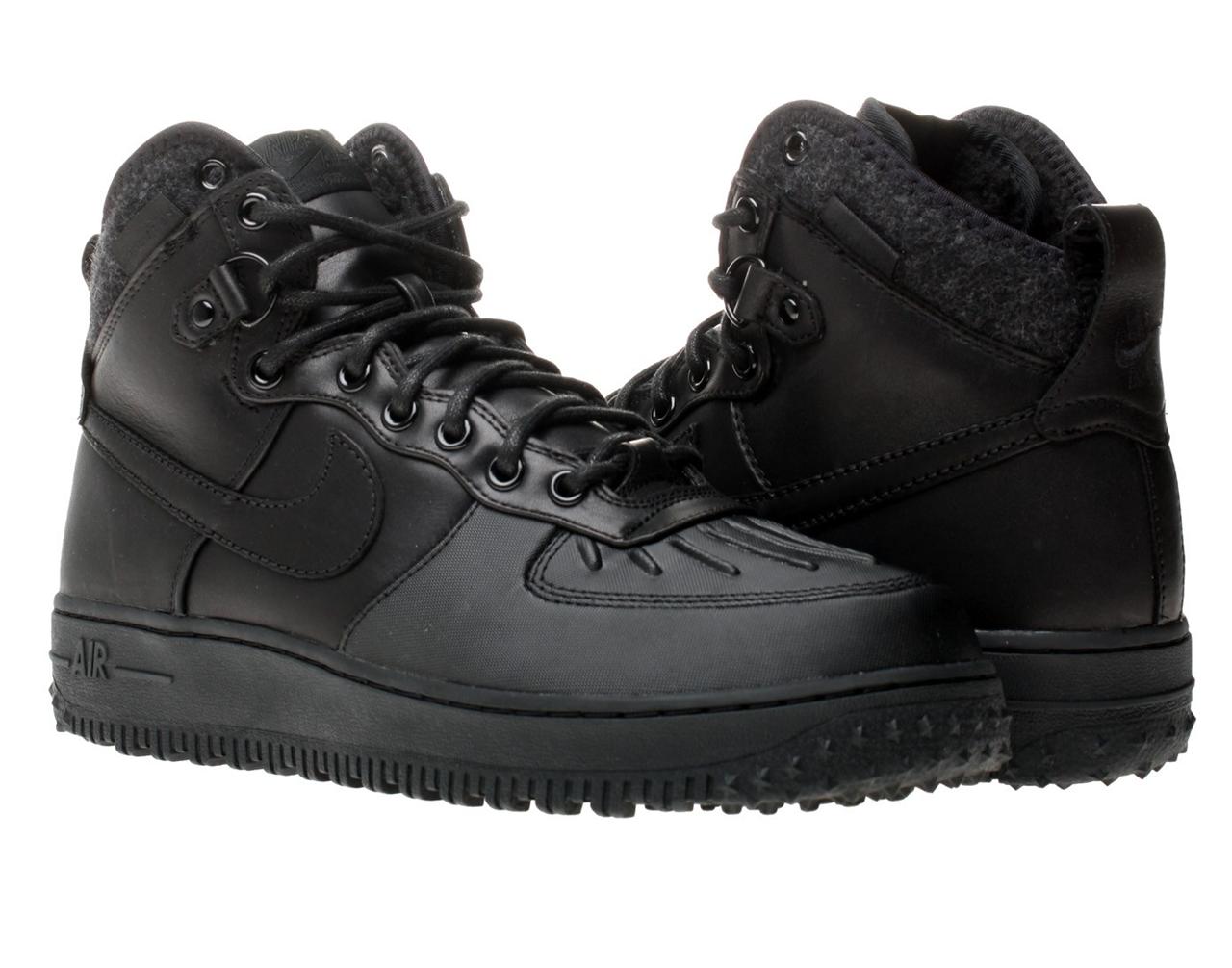 nike air force black boots
