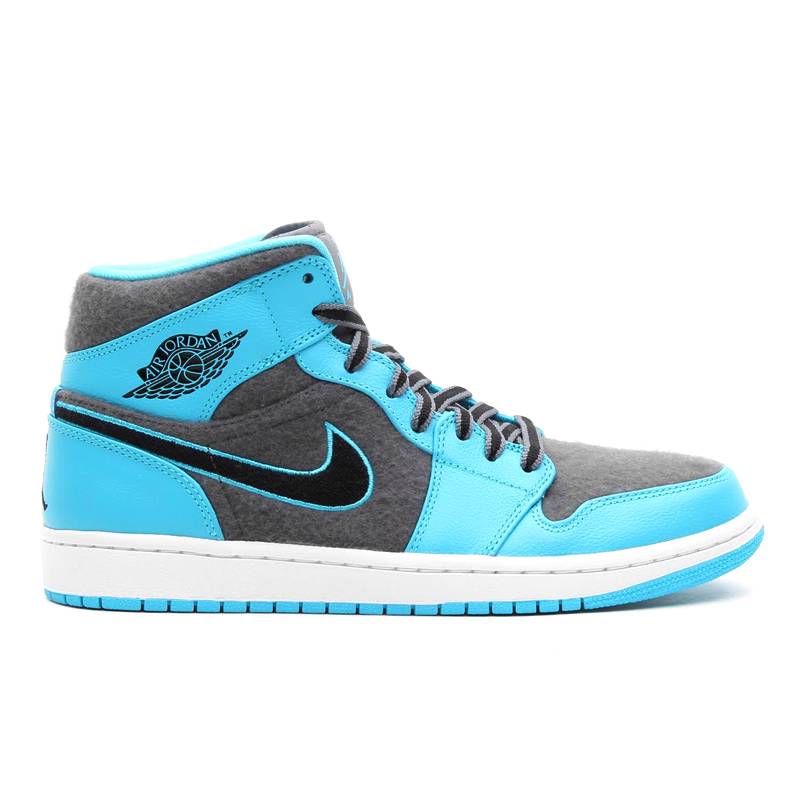 blue grey and black jordans