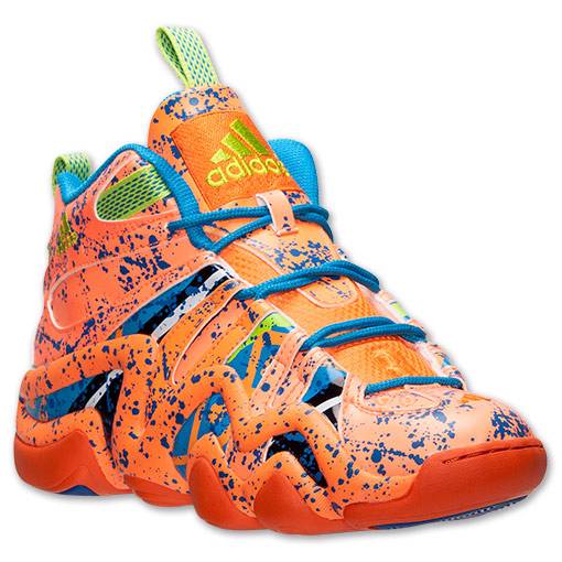 ADIDAS CRAZY 8 NBA ALL STAR GAME 2014 G98719 ORANGE/GREEN-BLUE SPLATTER-BLACK | eBay