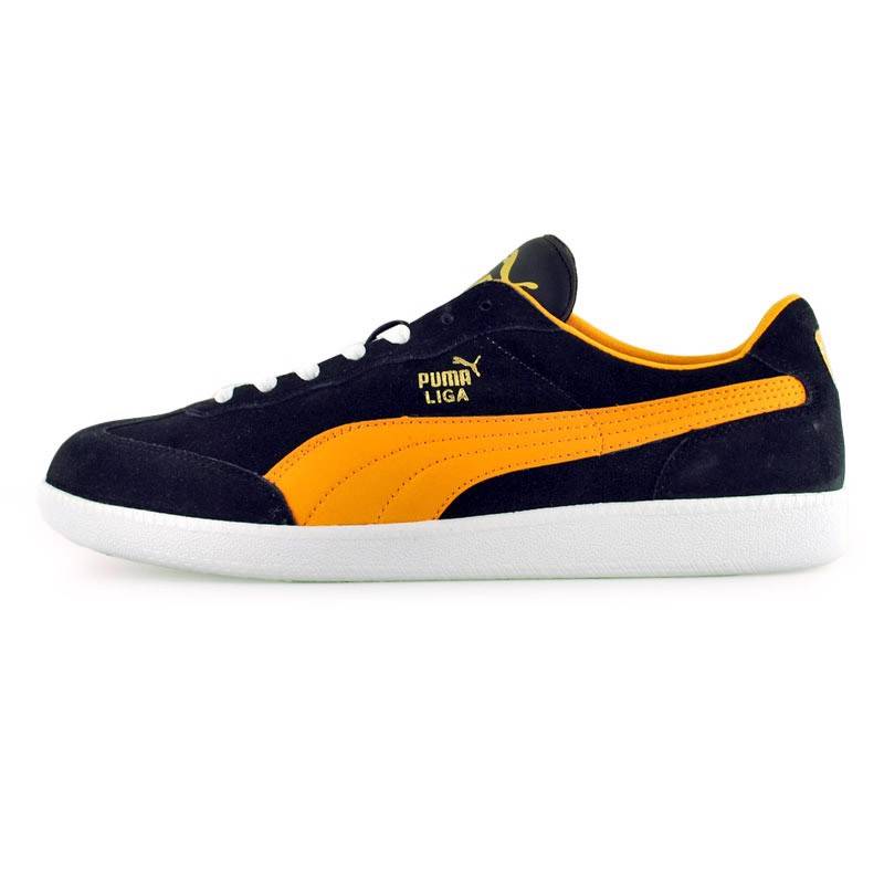 puma liga suede black