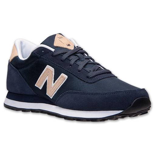 new balance 501 navy tan