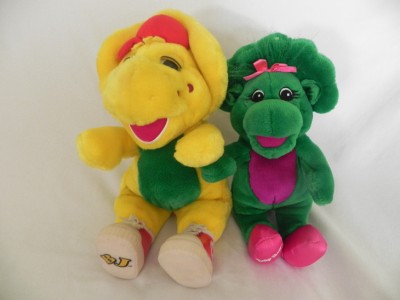 Barney Bj And Singing Baby Bop Plush Toy Stuffed Animal Dolls Vintage It can't be a carnivore thing because baby bop is an herbivore the cast: popscreen