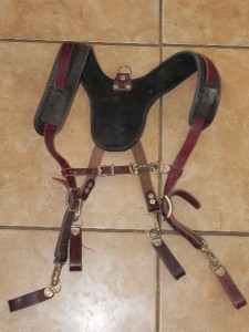 Occidental Leather Suspenders 5055 Tool Belt Used Good Condition | eBay
