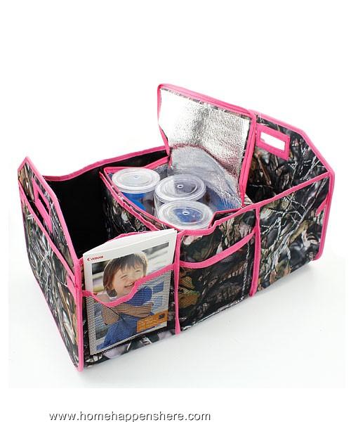 One LARGE UTILITY TRUNK ORGANIZER Haul It All Picnic Beach Bag Tote