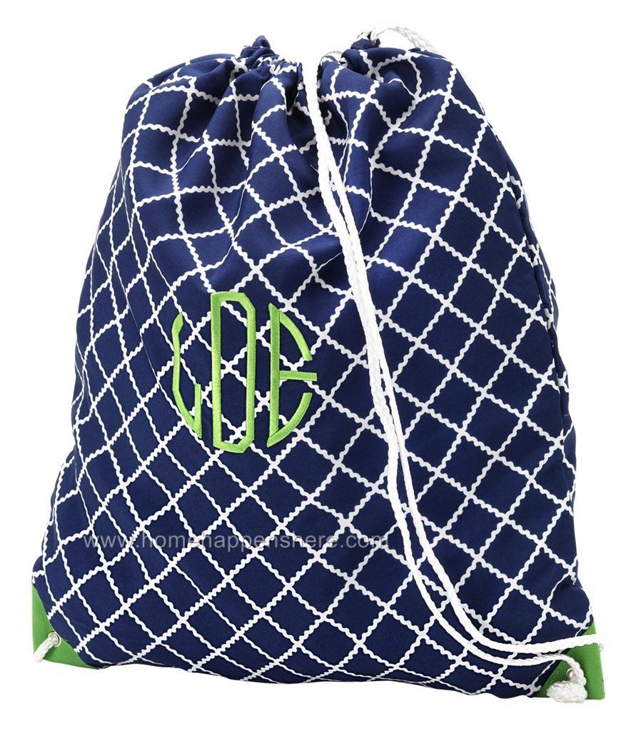 PERSONALIZED One DRAWSTRING BACKPACK Sports Cinch Sac Gym Cheer Bag