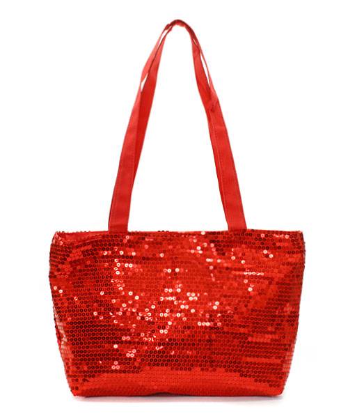 sparkly tote