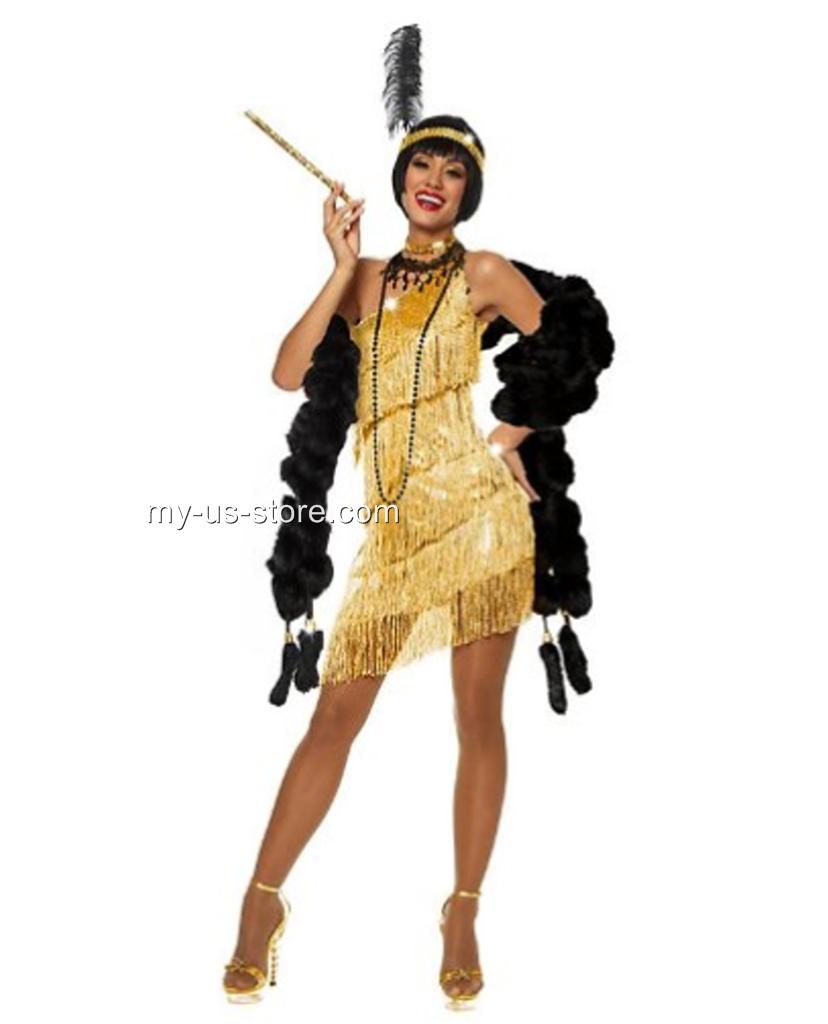gold flapper