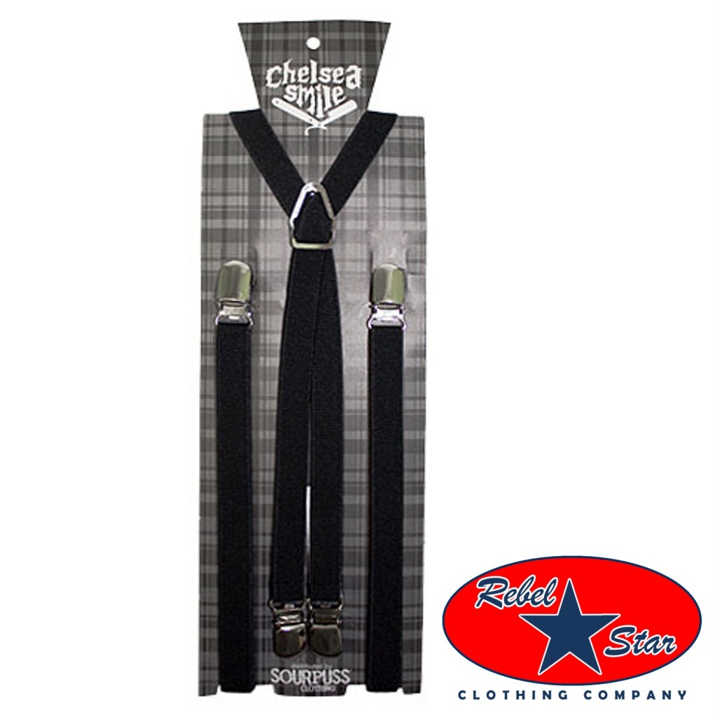 Braces Suspenders Ska Mod Retro 2Tone Punk 80s 70s 60s Jam Cool