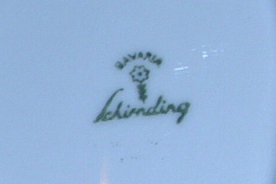 schirnding bavaria porcelain oval platter serving condition great
