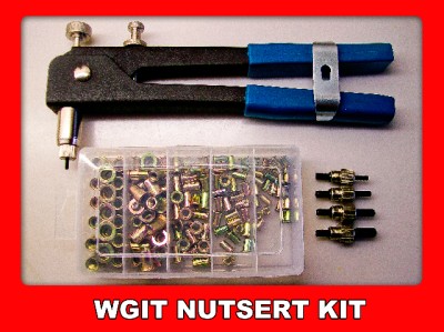 nutsert rivnut starter tool complete kit