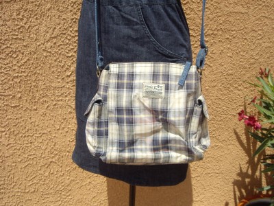 Plaid Messenger Bags on Plaid Crossbody Purse Handbag Messenger  Knockaround  Bag Blue   Ebay