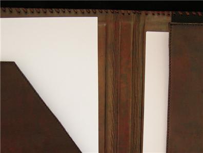 ted Rustic Vintage Leather Suit US Letter Size