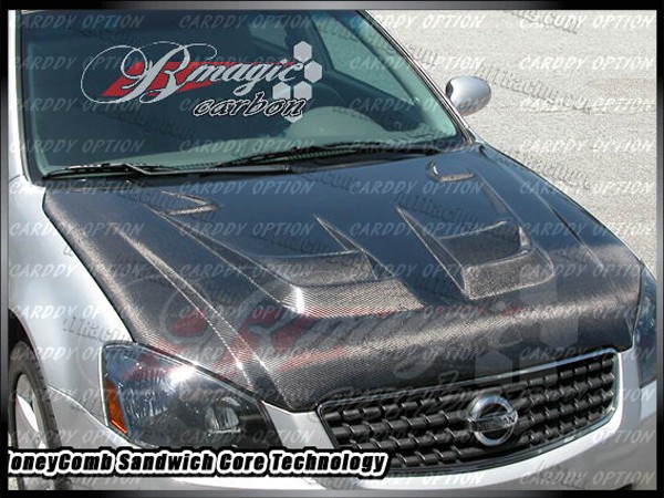 1999 Nissan altima carbon fiber hood #9