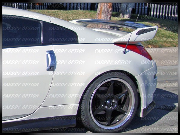 Nissan 350z spoiler install